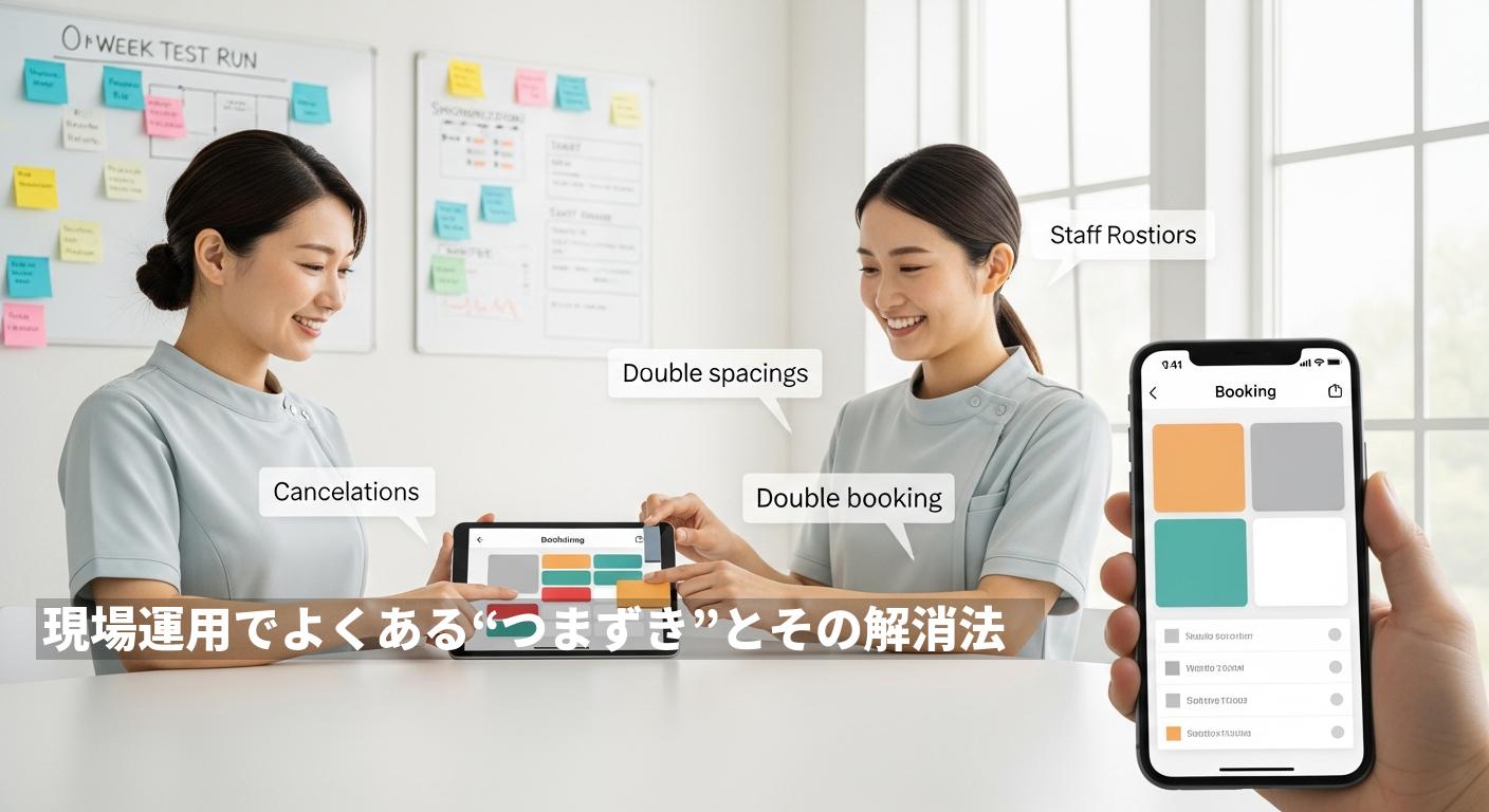 現場運用でよくある“つまずき”とその解消法