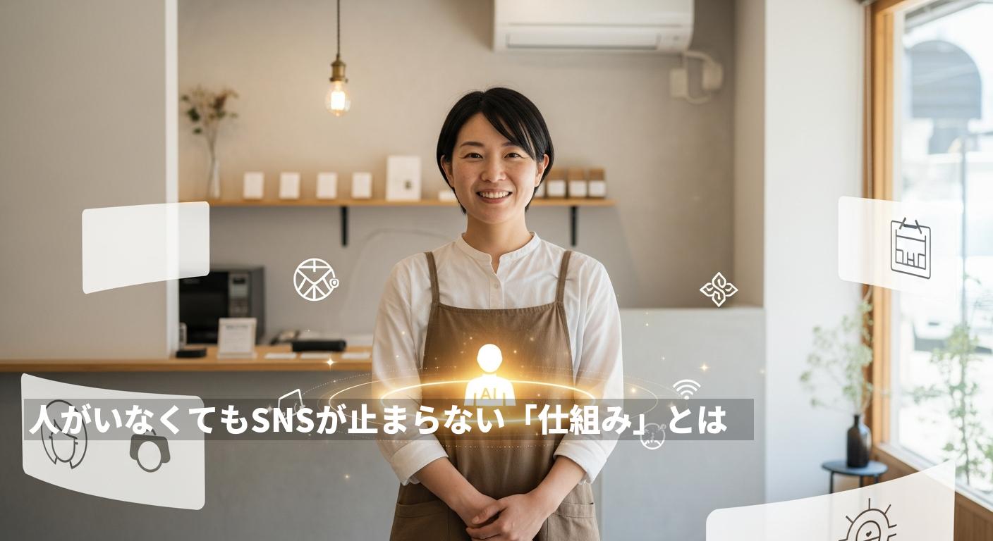人がいなくてもSNSが止まらない「仕組み」とは