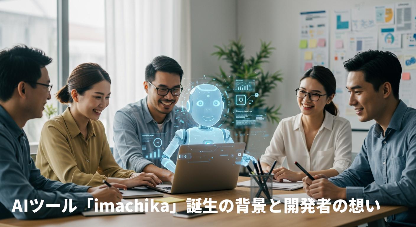 AIツール「imachika」がもたらす中小企業の新しい働き方革命—自由と創造性を取り戻すために