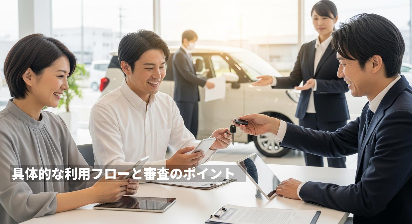 カーメル利用フローのイメージ