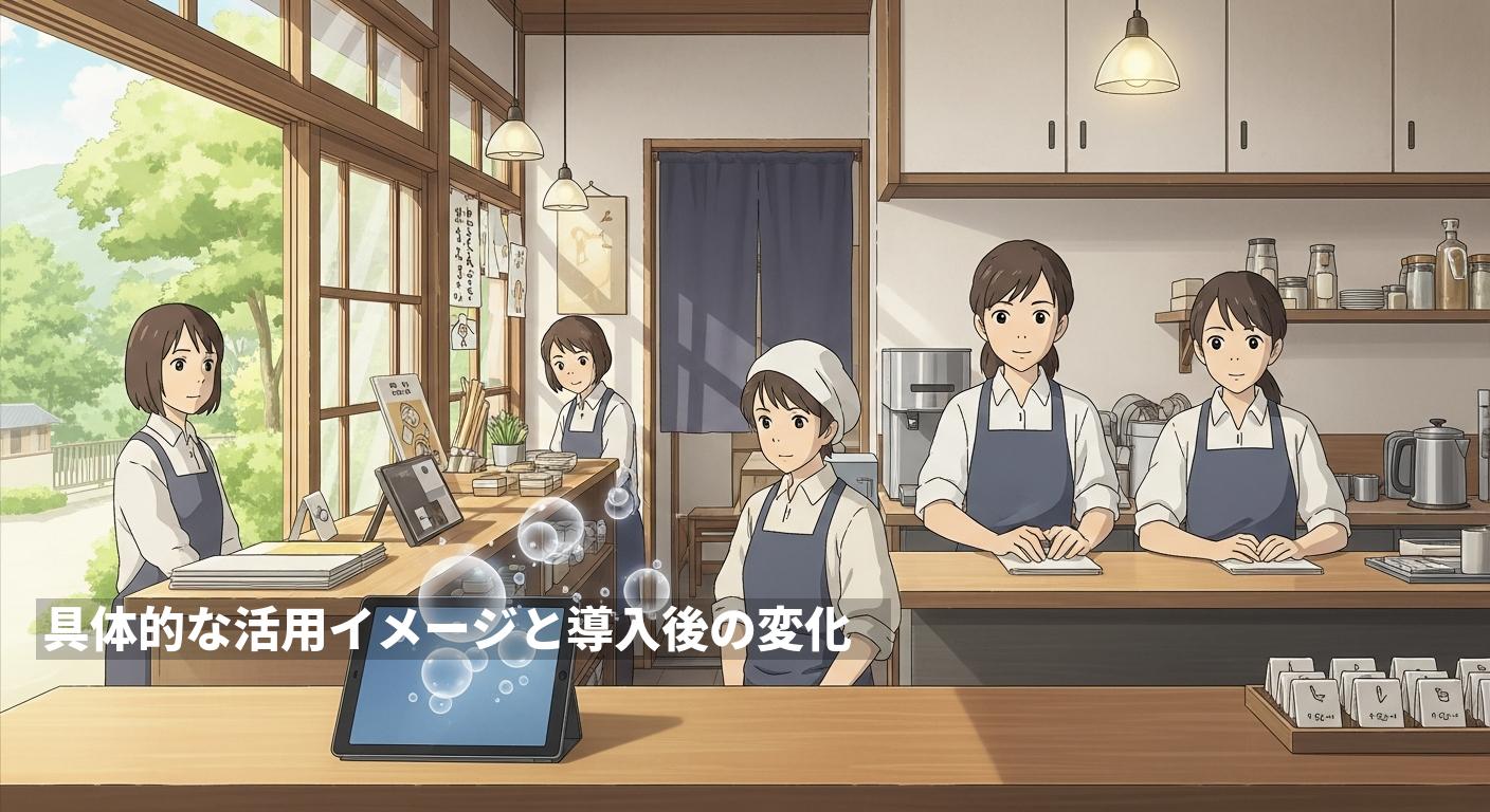 具体的な活用イメージと導入後の変化