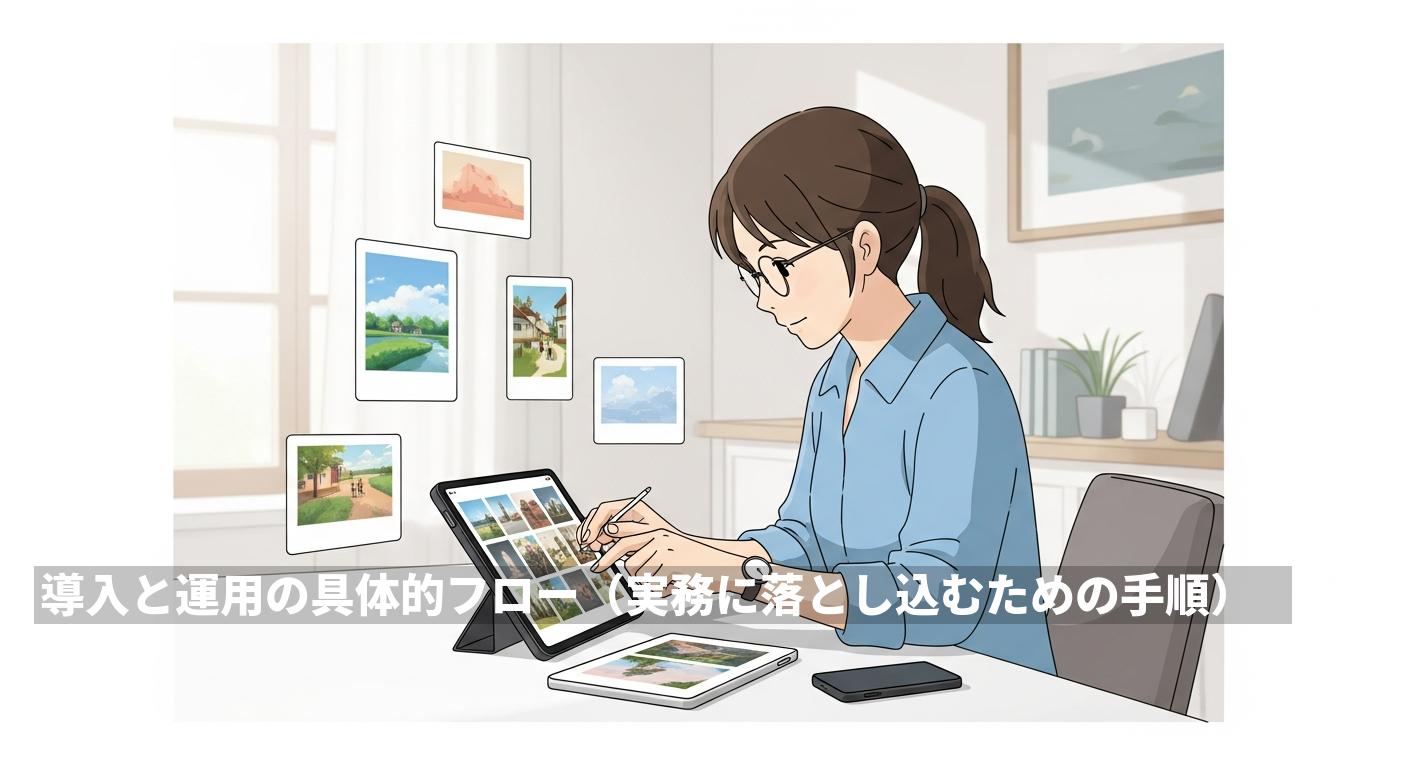 導入と運用の具体的フロー（実務に落とし込むための手順）