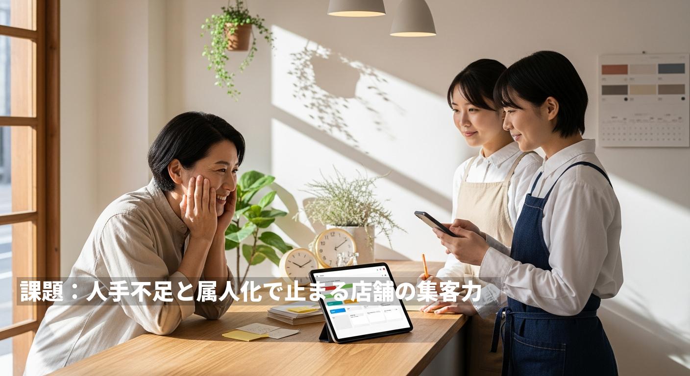 店舗のSNS運用を完全自動化する方法｜AIで集客と業務効率を同時に改善する実践ガイド