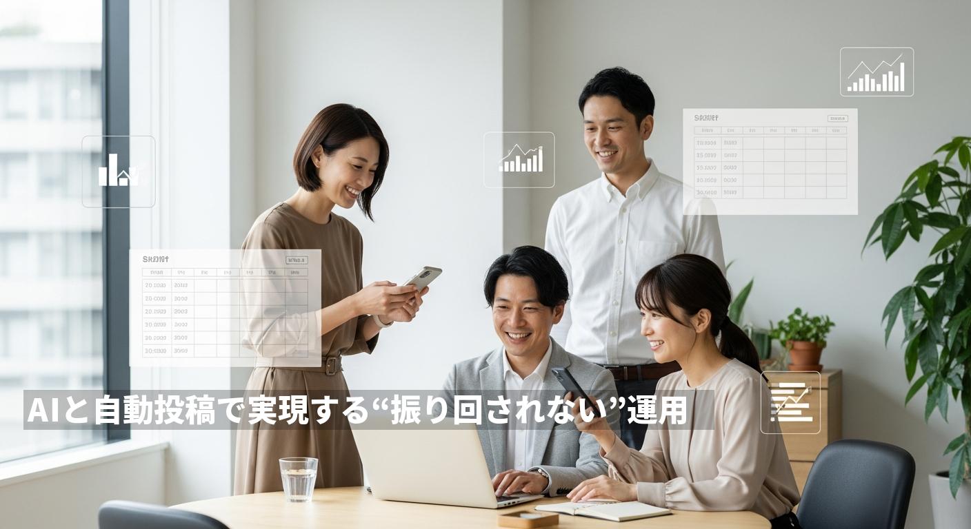 ９割の人が知らないSNS『真』の運用法——バズに依存しない設計で店舗・中小企業の集客を完全自動化する方法
