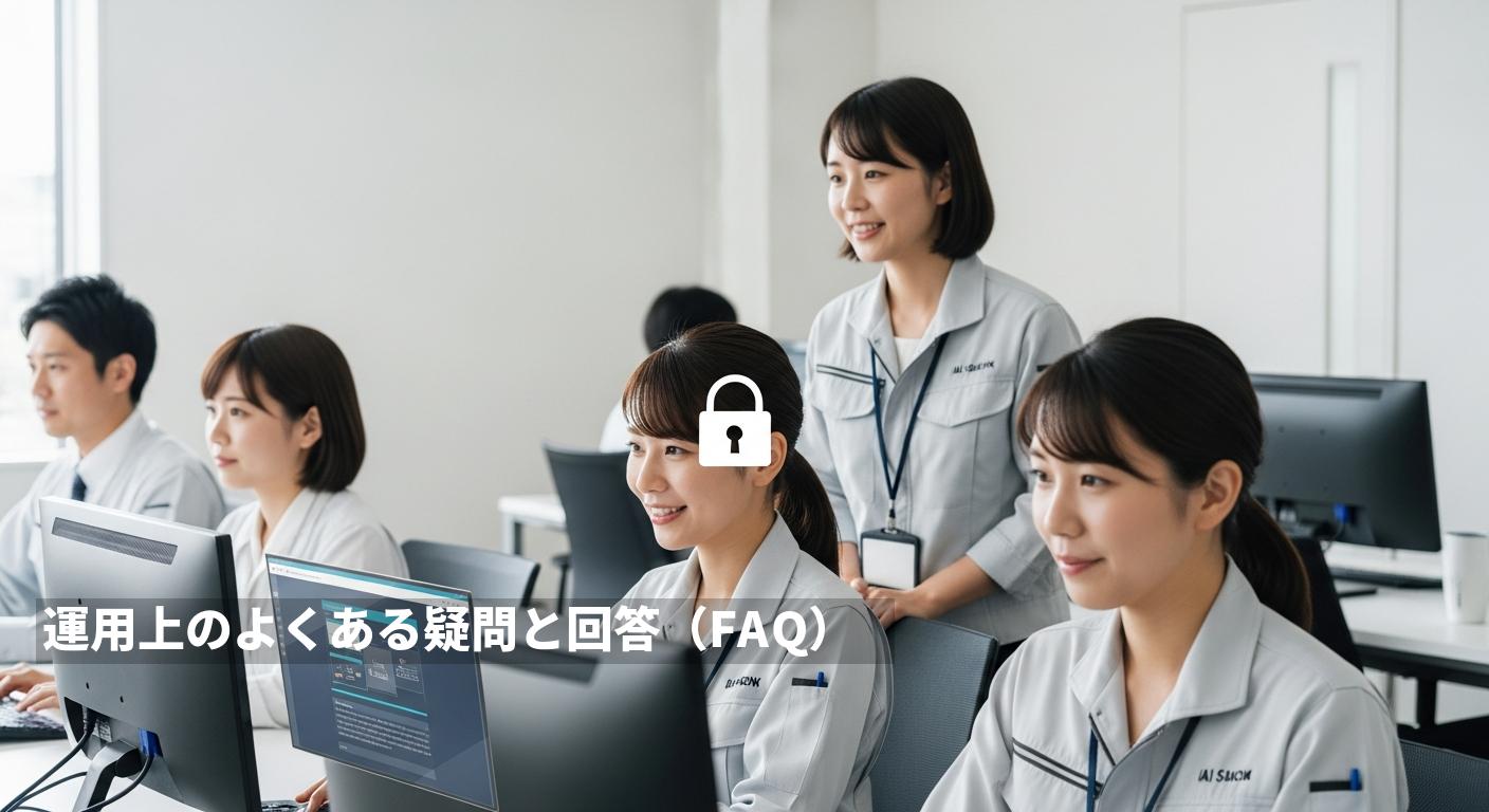 運用上のよくある疑問と回答（FAQ）