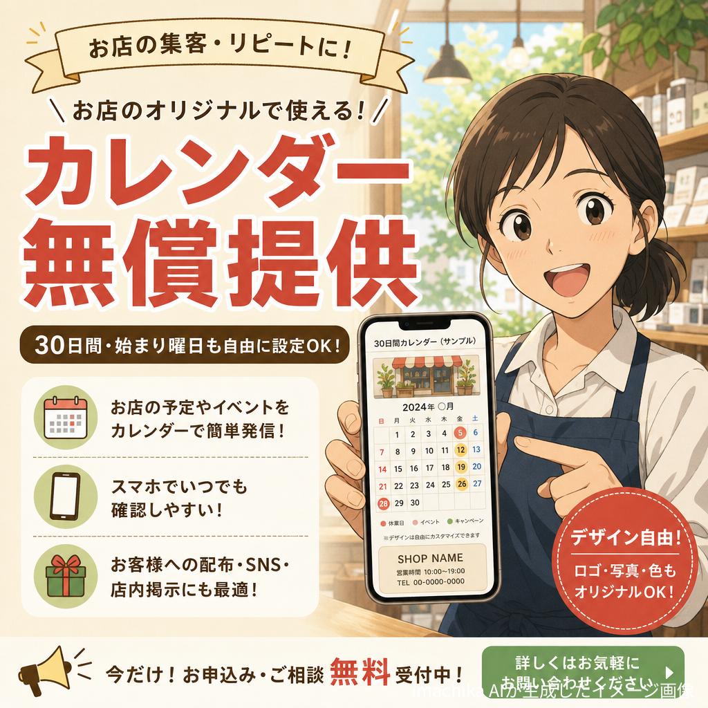月間投稿が“撮影30分×週1回”で回る！業種別30日コンテンツカレンダーでSNS運用をもっとラクに