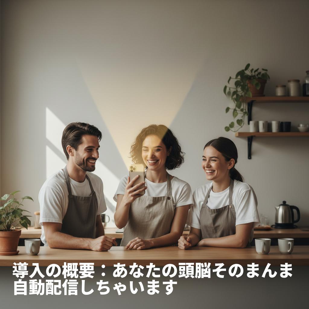 あなたの“想い”をそのまま発信する。生成AIで実現するSNS自動配信サービス — いまチカ株式会社の提案