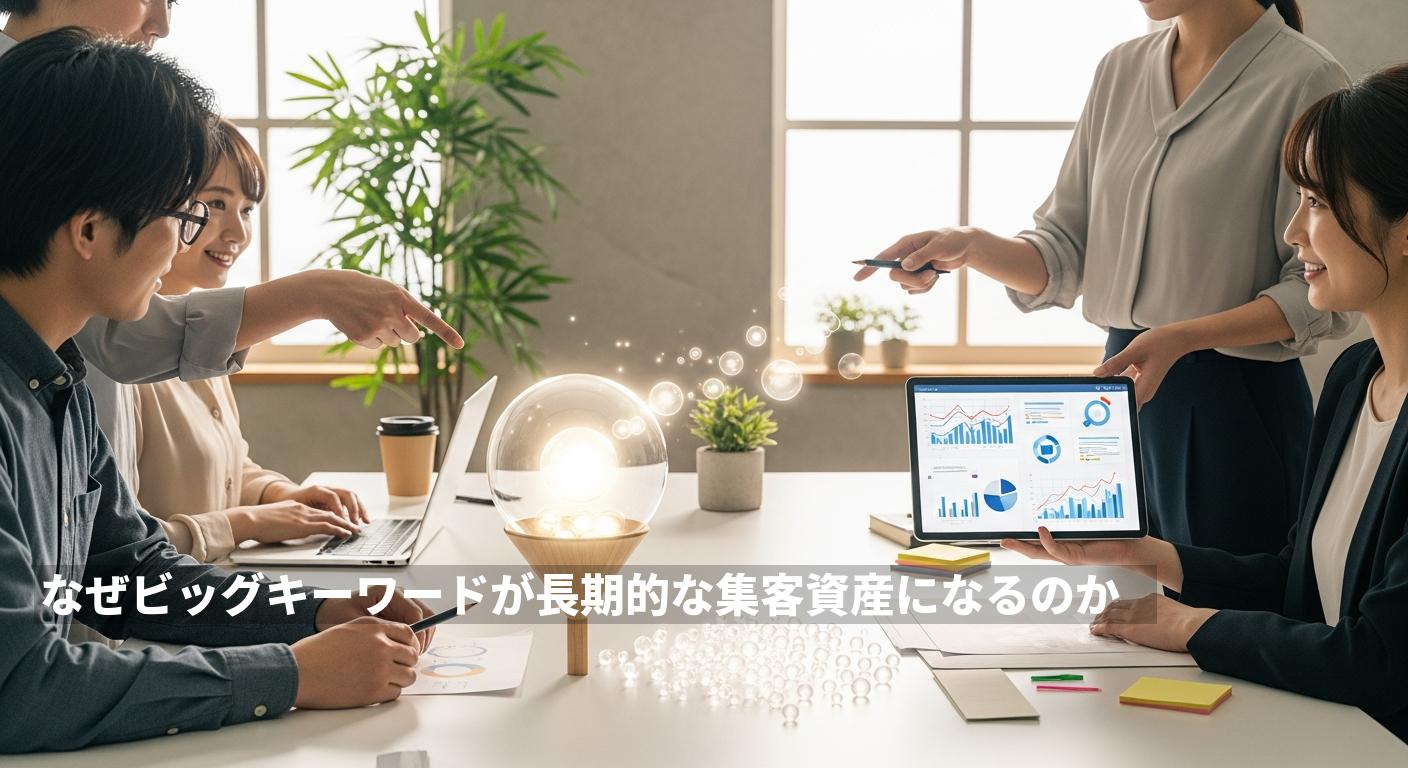 なぜビッグキーワードが長期的な集客資産になるのか
