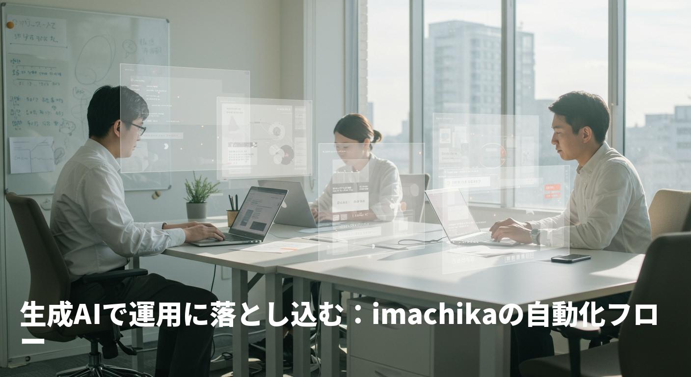 お客様事例から“伝わるコンセプト”を再設計する方法：生成AIでSNS・SEO・MEO運用を加速する（いまチカ株式会社）
