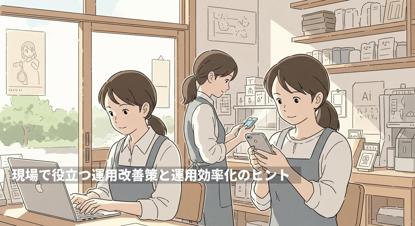 現場で役立つ運用改善策と運用効率化のヒント