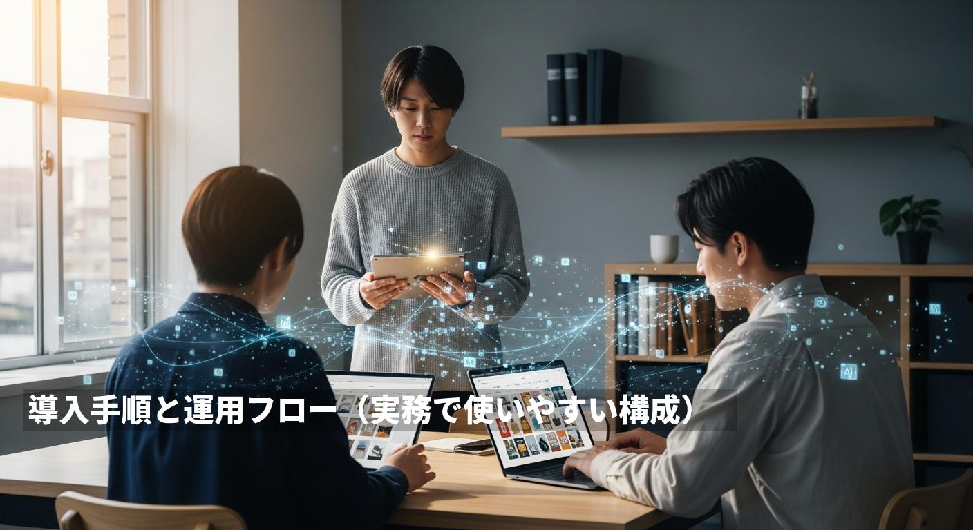 導入手順と運用フロー（実務で使いやすい構成）