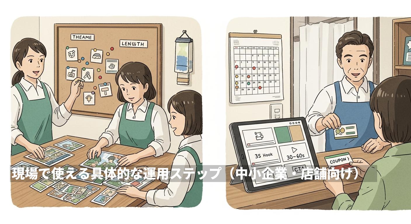 現場で使える具体的な運用ステップ（中小企業・店舗向け）