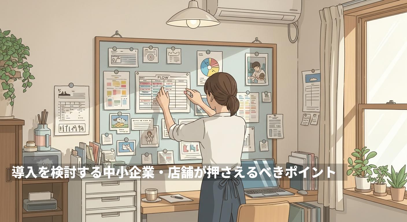 導入を検討する中小企業・店舗が押さえるべきポイント