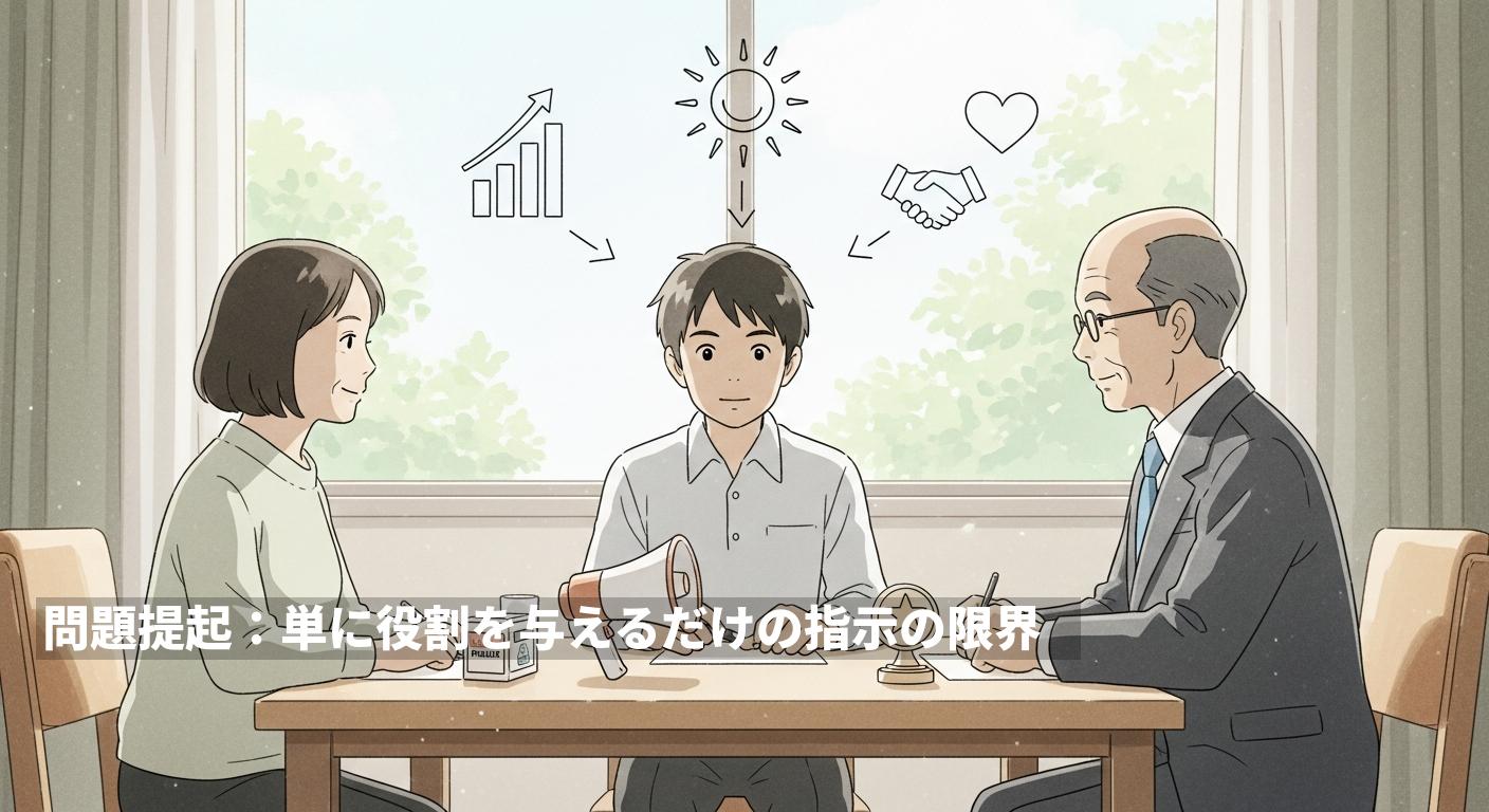 問題提起：単に役割を与えるだけの指示の限界