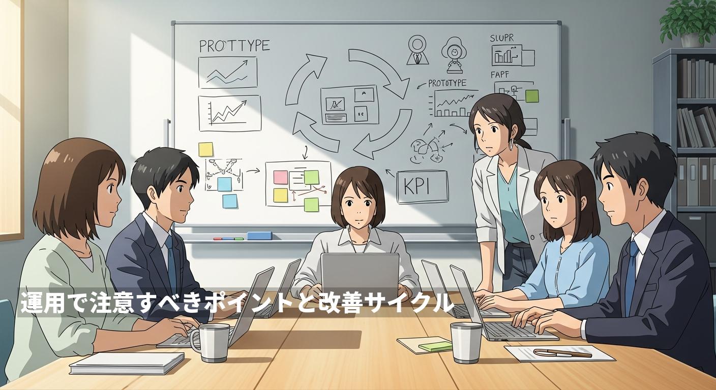 運用で注意すべきポイントと改善サイクル
