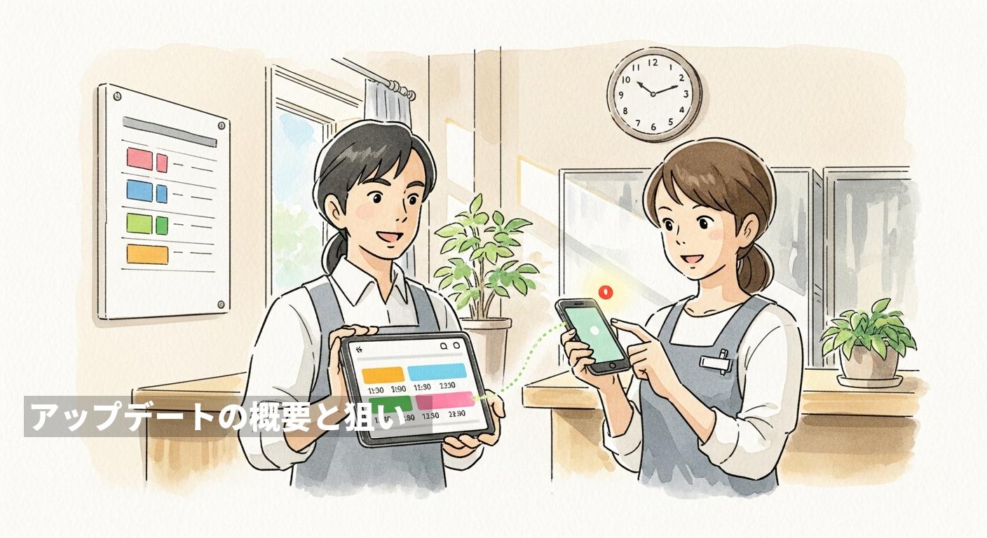 アップデートの概要と狙い