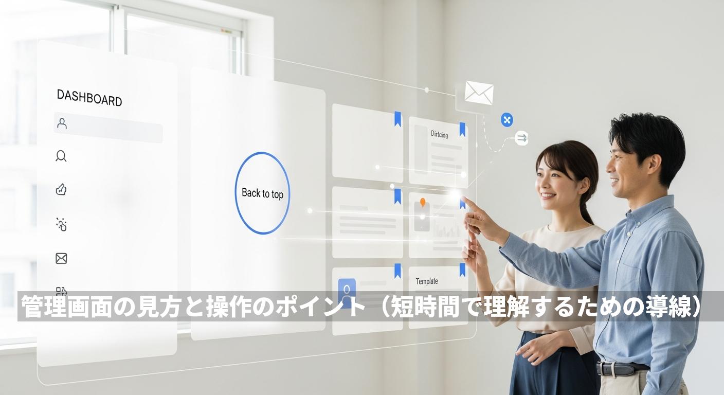 導入直後のつまずきを一気に解消する：初期設定の必須5項目と管理画面活用ガイド