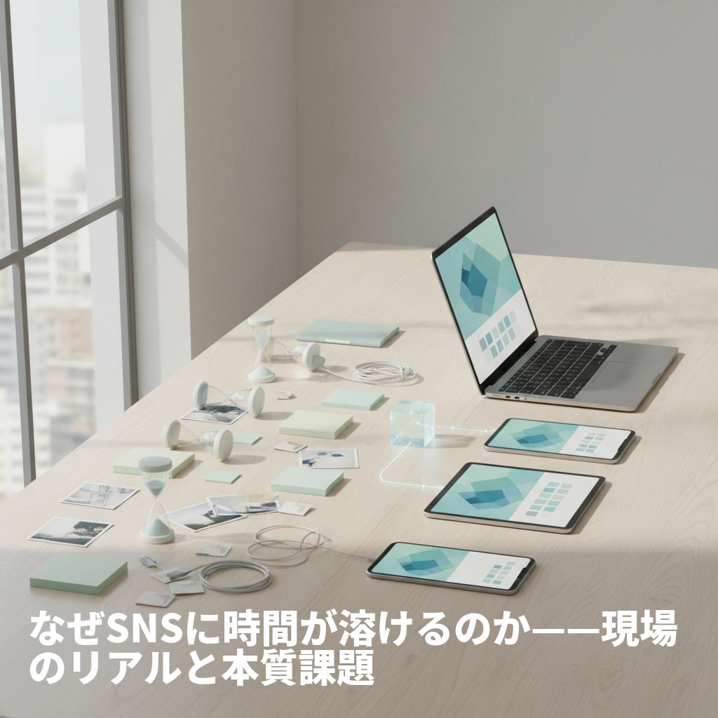 SNSにかける時間を9割減らす方法——「ゼロから考えない」運用と生成AIの実装で、投稿・SEO・MEOを一気通貫にする