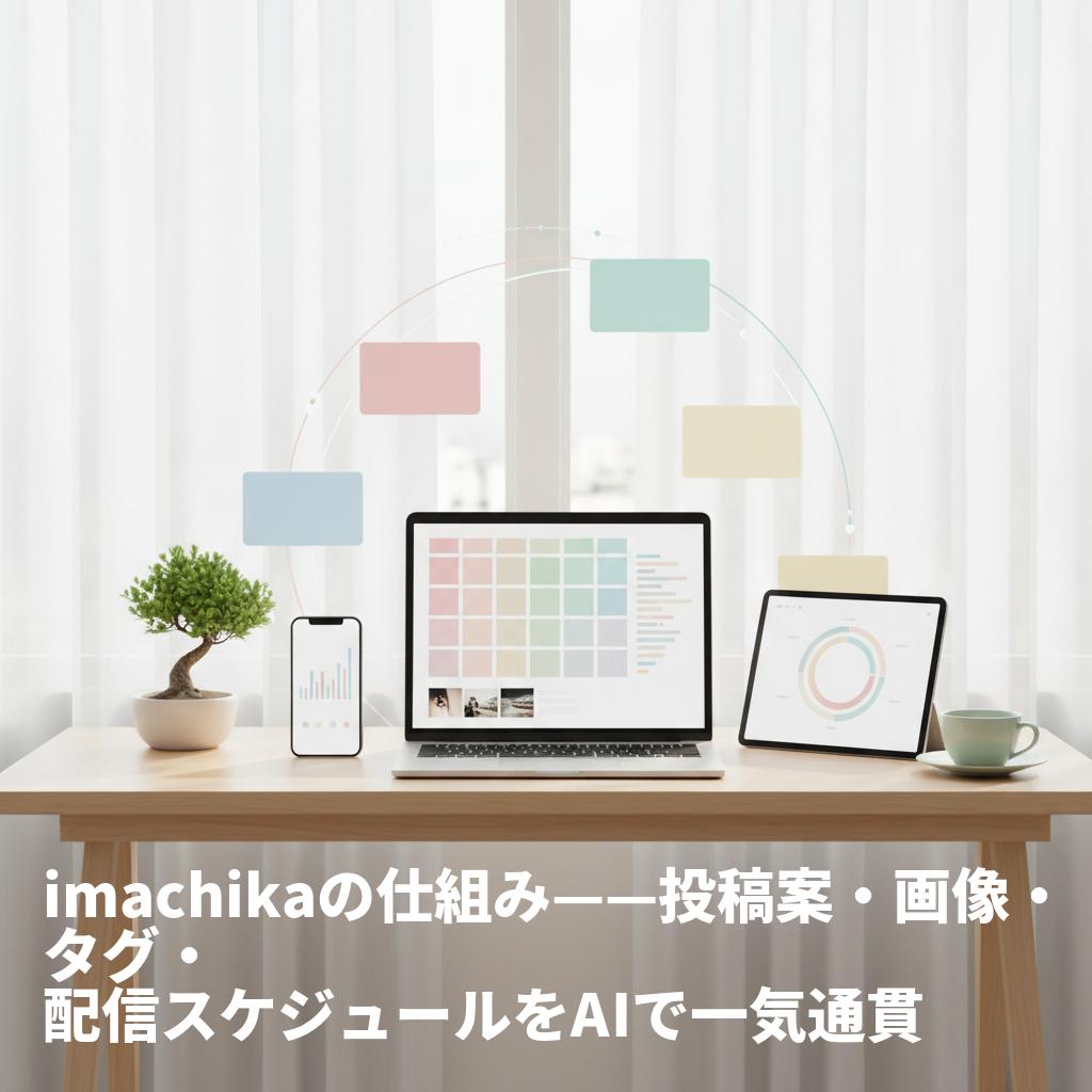 SNSにかける時間を9割減らす方法——「ゼロから考えない」運用と生成AIの実装で、投稿・SEO・MEOを一気通貫にする