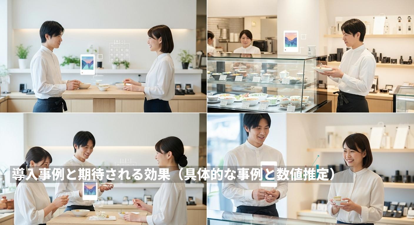 導入事例と期待される効果（具体的な事例と数値推定）