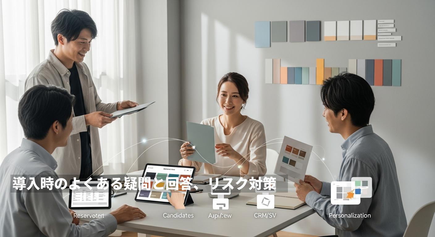 導入時のよくある疑問と回答、リスク対策
