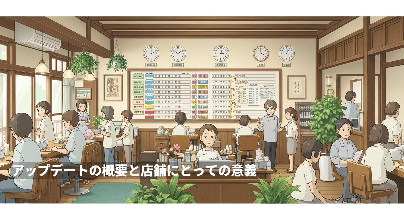 アップデートの概要と店舗にとっての意義