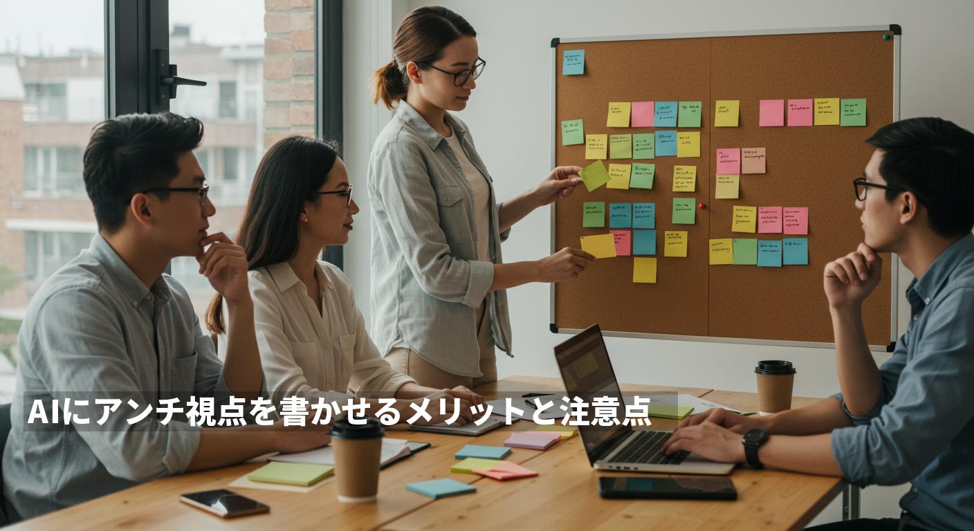 AIに「アンチ視点で書かせる」──議論を生み、反応を最大化するSNS運用の新戦略