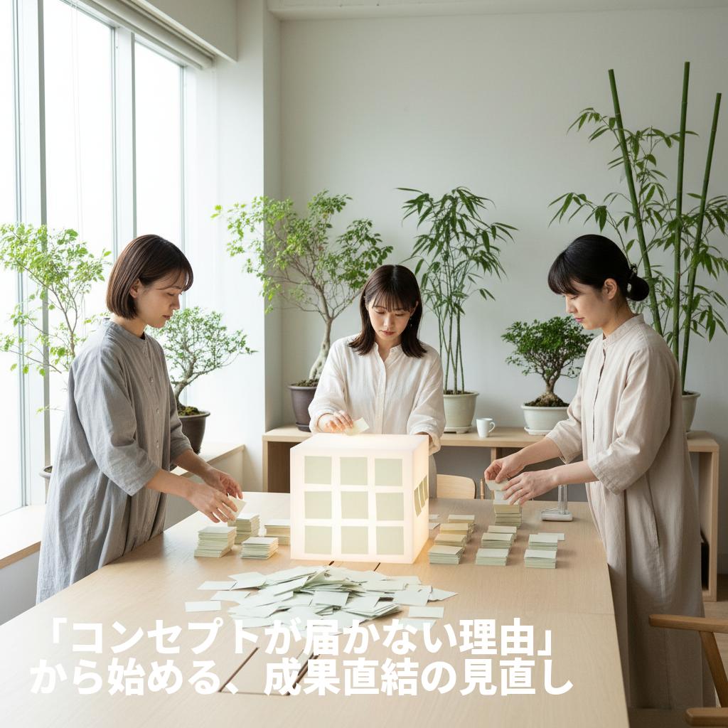 お客様事例からサービス分析していますか？—「コンセプトが届かない理由」と生成AIで解決するSNS・SEO・MEOの最短ルート