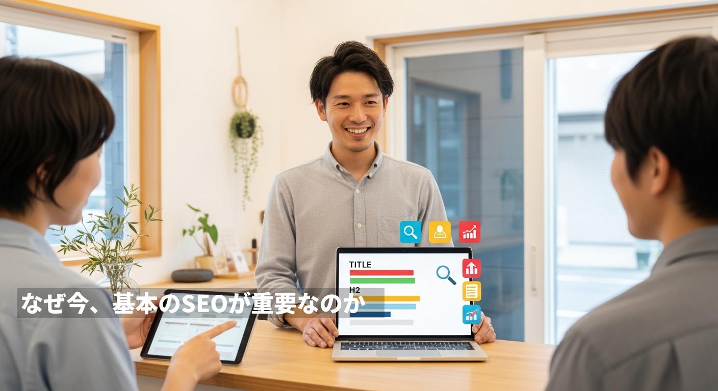 初心者でも今すぐできるSEO最初の一歩：タイトルと見出しで検索流入を底上げする実践ガイド