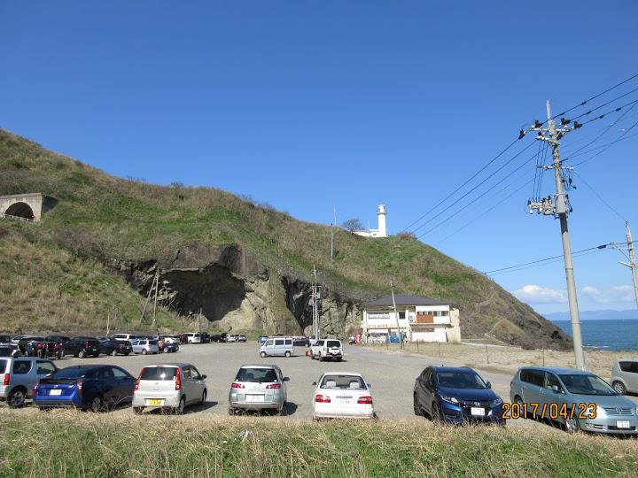 角田山灯台コース駐車場 - メイン写真: