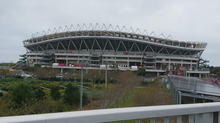 カシマサッカースタジアムb駐車場