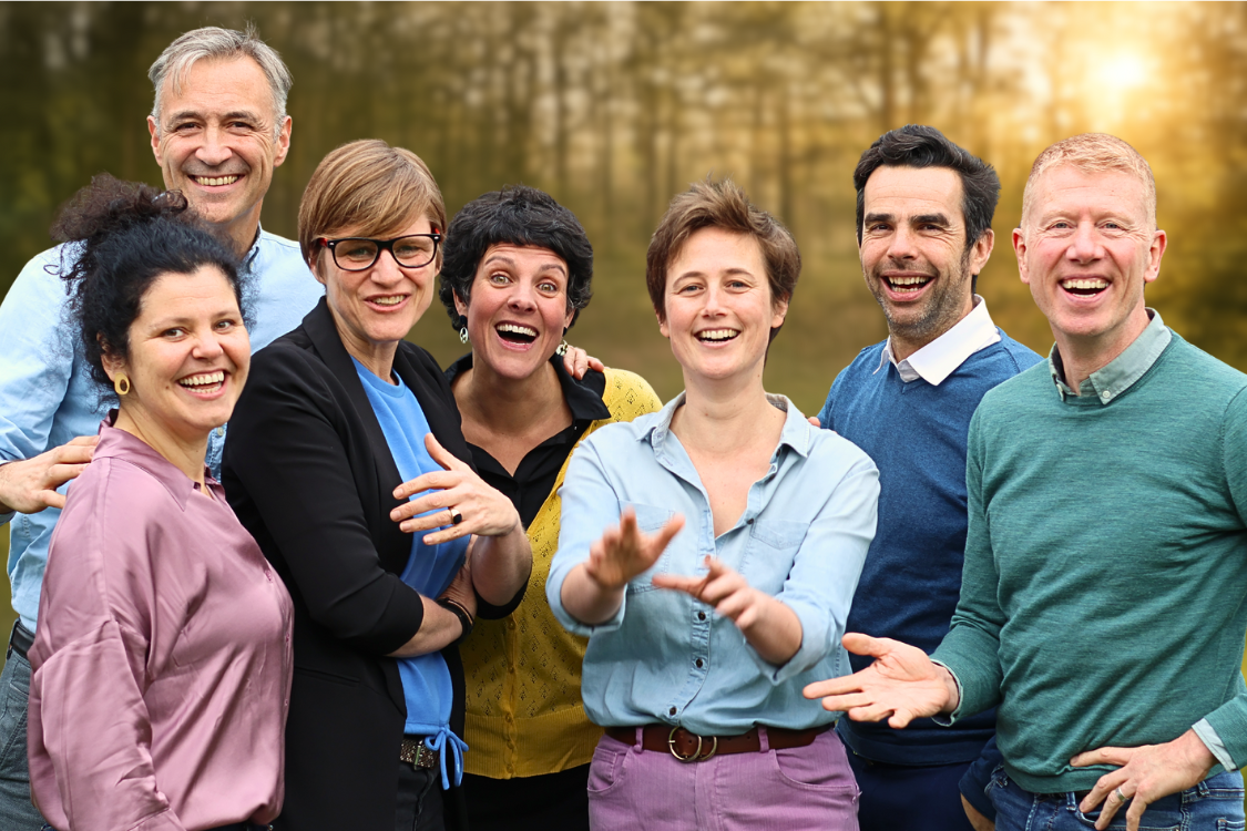 Gilles Delvaulx, Sandy Snoeck, Merel De Vleeschouwer, Marianne Cap, Camille Mommer, Dave Nauwelaerts, Frederik Imbo