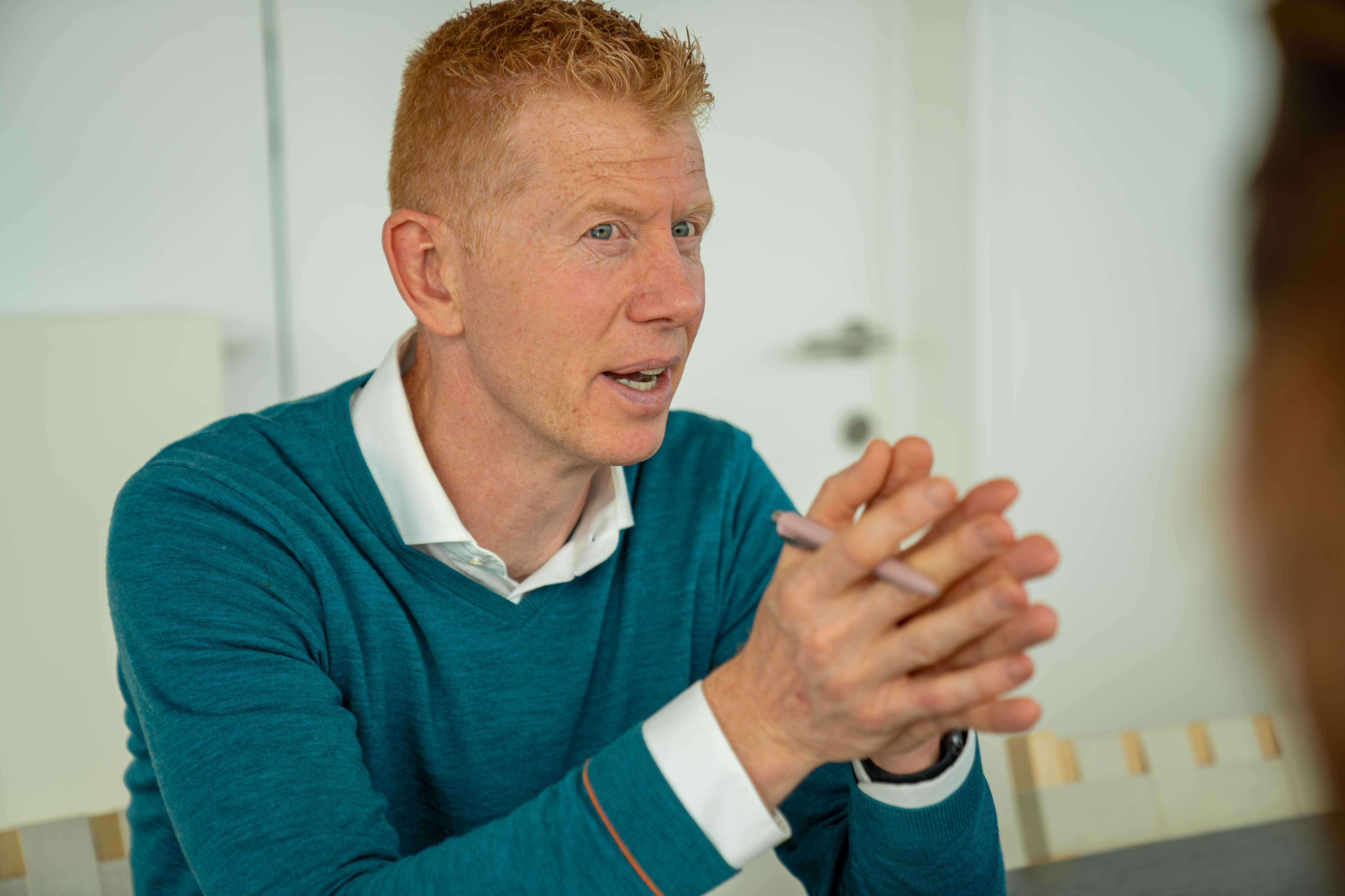 Frederik Imbo geeft feedback