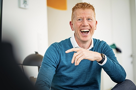 Frederik Imbo grote lach