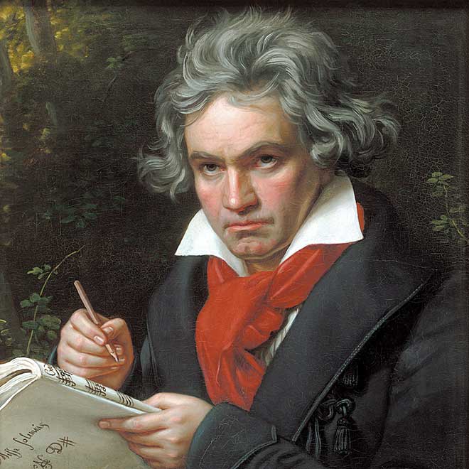 Beethoven's portrait