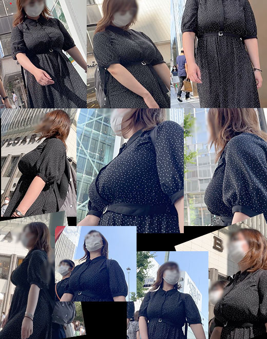 【プレミアムクラス】色白、ぽちゃ具合がいい感じのワンピ巨乳様に密着！ gallery photo 1