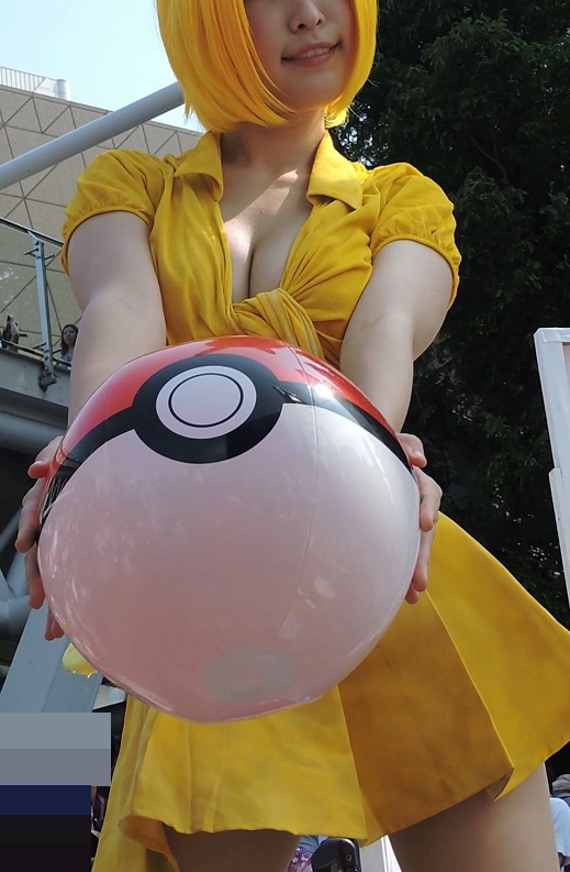 コスプレ2016夏ワキが黒ずんでる？下乳に勃起！くびれ【動画】イベント編 2913と2914セット販売 gallery photo 1