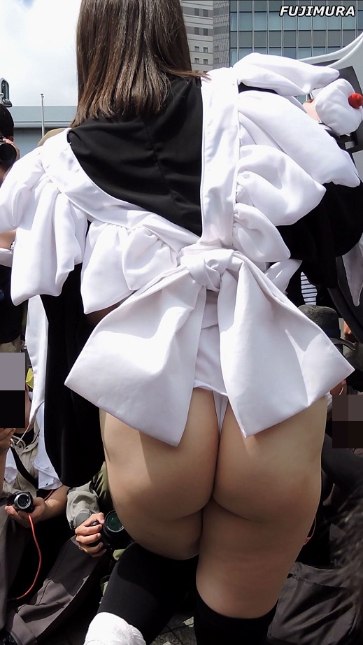 コスプレ2017夏巨尻丸出し露出しまくりｗ巨乳おっぱい【動画】イベント編 3819と3812セット販売