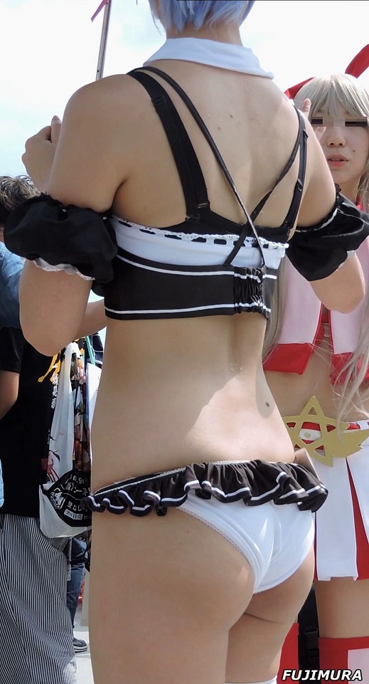 コスプレ2017夏プリッとしたエロ尻にフル勃起！巨乳【動画】イベント編 3815と3872セット販売 gallery photo 5