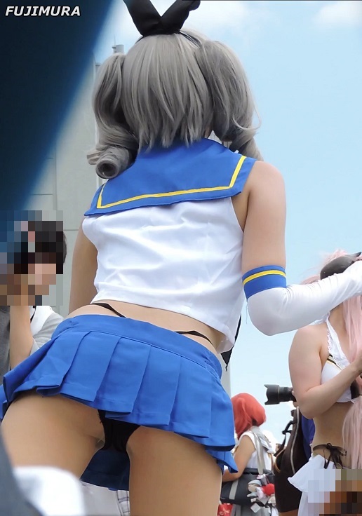 コスプレ2017夏スカートの中丸見えにフル勃起！前傾姿勢お尻突き出し【動画】イベント編 3870～3877セット販売