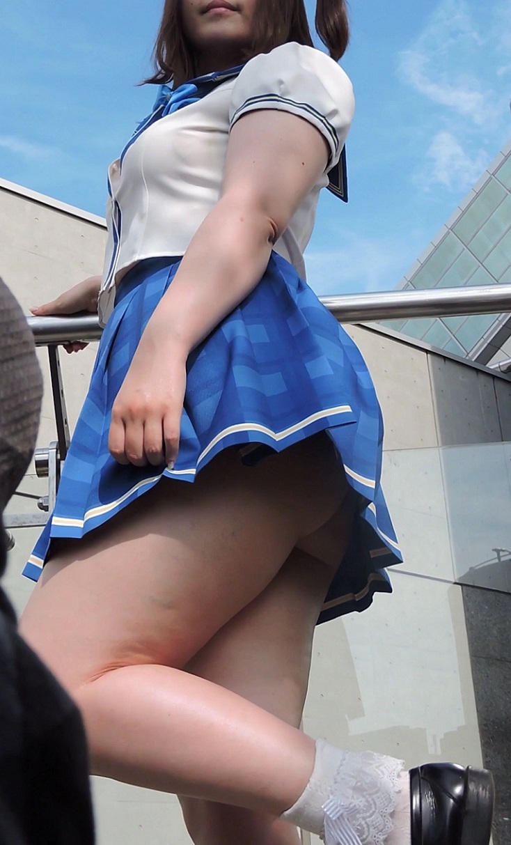 コスプレ2018夏自らボタンを外しおっぱいを見せます【動画】イベント編 4802と4814セット販売 gallery photo 4