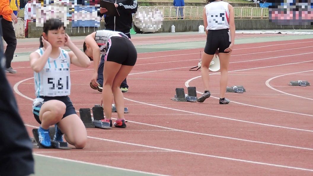 陸上競技選手権大会女子200m【動画】スポーツ編 3308と3306セット販売 gallery photo 3