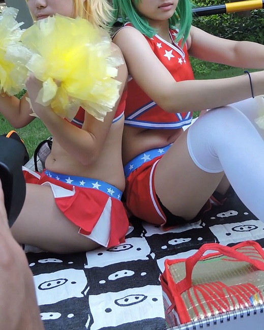 コスプレ2016夏2人組ワキ見せへそ出しプリ尻に勃起【動画】イベント編 2906～2910セット販売 gallery photo 5