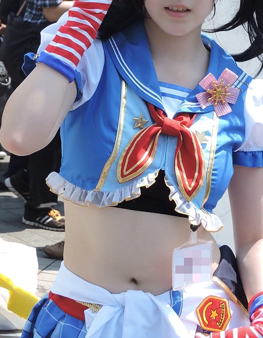 コスプレ2016夏ワキが黒ずんでる？下乳に勃起！くびれ【動画】イベント編 2911～2915セット販売 gallery photo 1