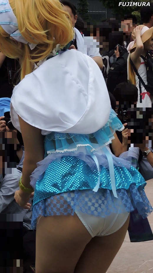 コスプレ2017夏おっぱい谷間肉付きの良いエロ尻【動画】イベント編 3856