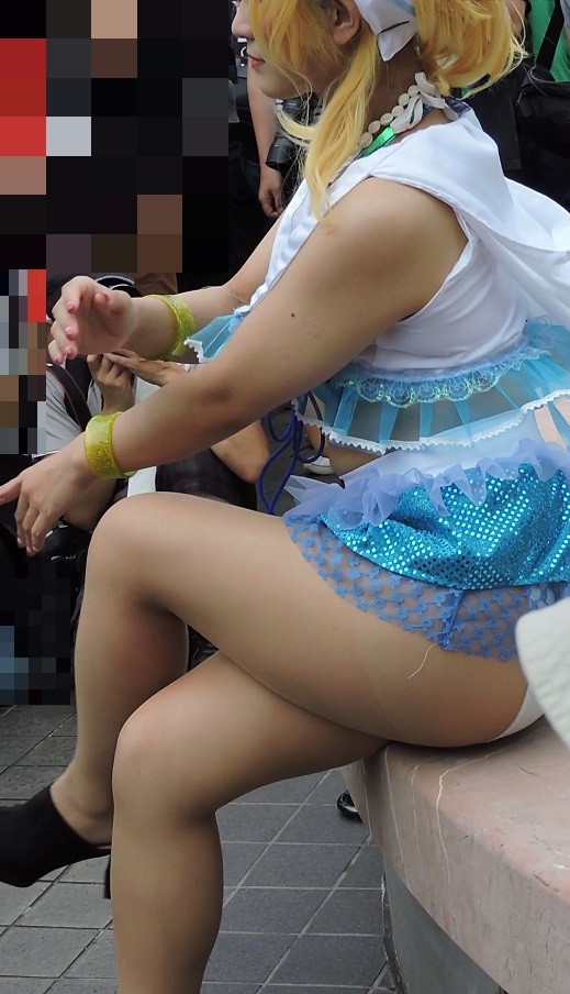 コスプレ2017夏美味しそうなエロい生脚エロ尻ギャル【動画】イベント編 3867