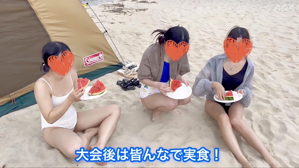 【姪っ子家族との夏の思い出Part①49分】海×水着×悪戯★今年はママも一緒に大はしゃぎ★