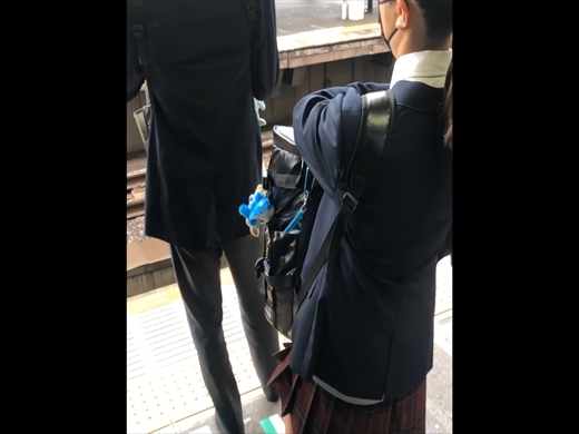 素人痴かん日記３８TRAIN目★大きな黒いリュックサック女子の生態 gallery photo 1