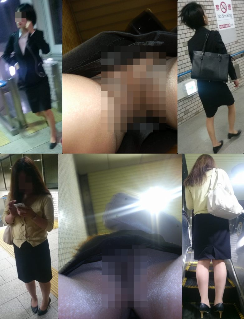 覗き穴１３８！！美人制服OL！！センターシームまでバッチリ！！制服OLは最高のオカズです！！