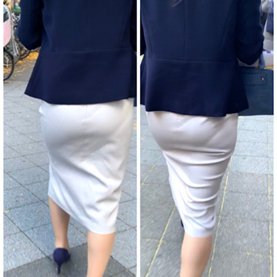 【再販】長編：清楚キャリアウーマンが都会をピッタリとしたタイトスカートで綺麗なウォーキングで魅了させる闊歩シーン【21】
